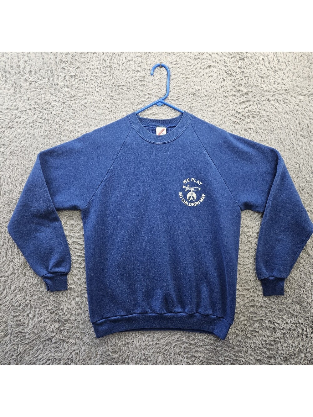 Freemasons We Play So Children May Vintage 80's JERZEES Sweatshirt XL (fits L)